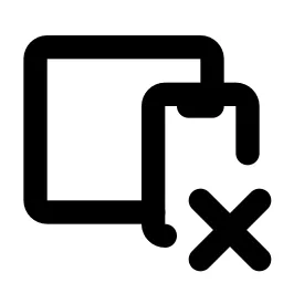 Devices X Line Icon