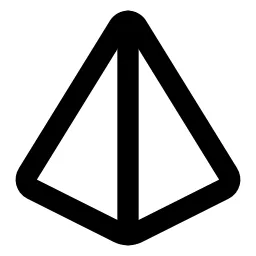 Pyramid Line Icon