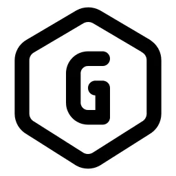 Hexagon Letter G Line Icon