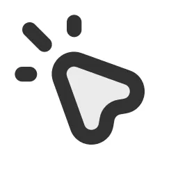 Cursor Click Duotone Icon