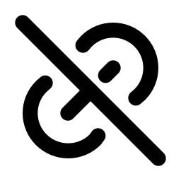 Link Off Line Icon