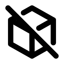 Box Off Line Icon
