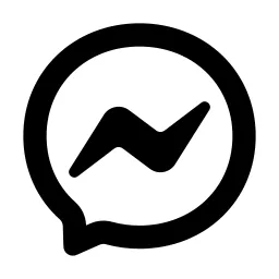 Messenger Line Icon