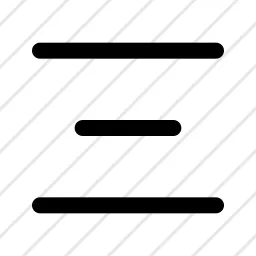 Alignment Center Icon