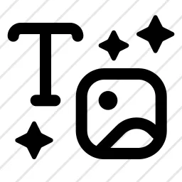 Text To Image Icon
