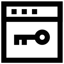 Key Website Icon