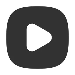 Play Square Fill Icon