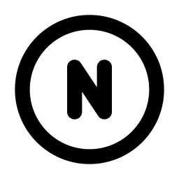 Map North Line Icon