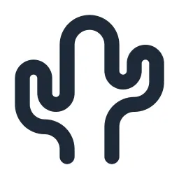 Cactus Line Icon