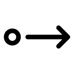 Dot Arrow Right Icon