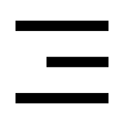 Menu 3 Line Icon