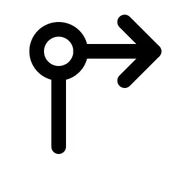 Arrow Rotary Right Line Icon