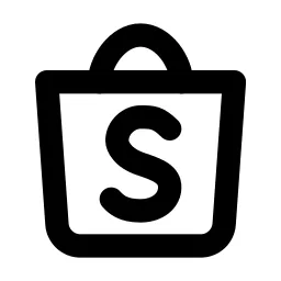 Brand Shopee Line Icon
