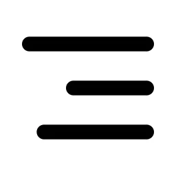 Align Right Line Icon