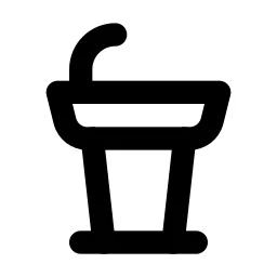 Podium Line Icon