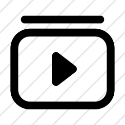 Videos Video Playlist Icon