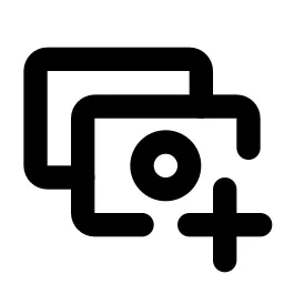 Cash Plus Line Icon