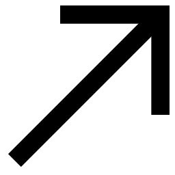 Up Right Arrow Icon