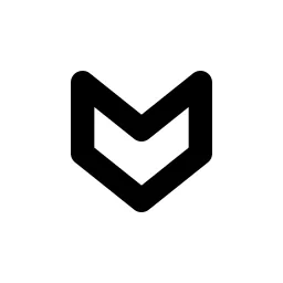 Arrow Badge Down Line Icon