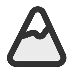 Mountain Duotone Icon
