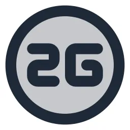 2g Circle Duotone Icon