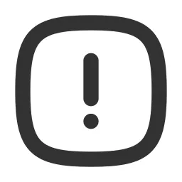 Alert Square Icon