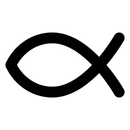 Fish Christianity Line Icon