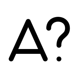 Font Question Icon
