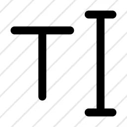 Text Indicator Icon