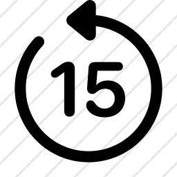 Rewind 15s Icon
