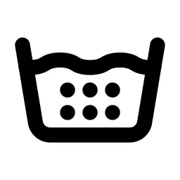 Wash Temperature 6 Line Icon