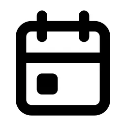 Calendar Event Line Icon