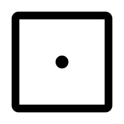 Dice One Icon