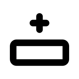 Row Insert Top Line Icon