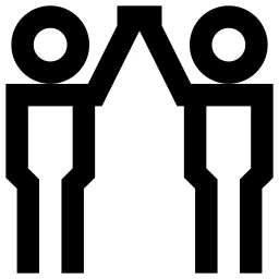 Raise Hands People Icon