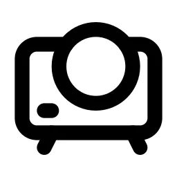 Device Projector Line Icon