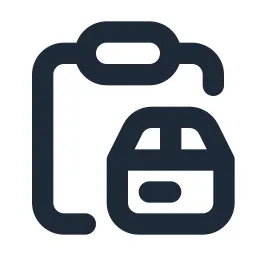 Clibpoard Parcel Line Icon
