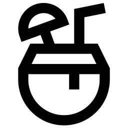Coconut Cocktail Icon