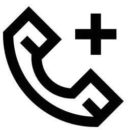 Plus Call Center Icon