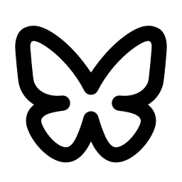 Bluesky Line Icon