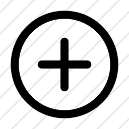 Circle Plus Add Icon