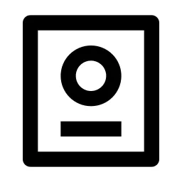 Passport Line Icon