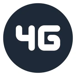 4g Circle Solid Icon