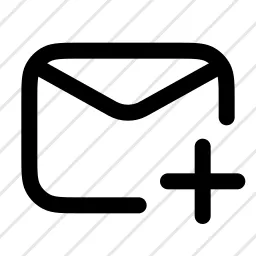 Email Plus Envelope Add Plus Icon