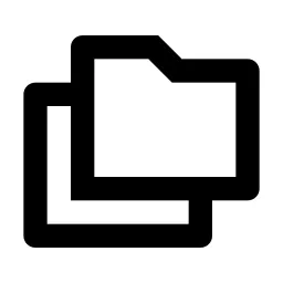 Folders Line Icon