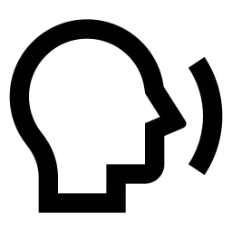Speak Line Icon