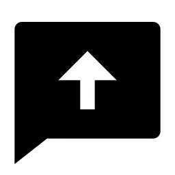 Chat Upload Fill Icon