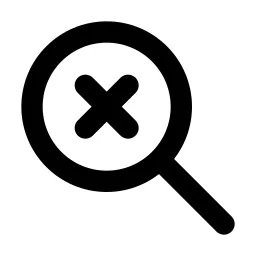 Zoom Cancel Line Icon