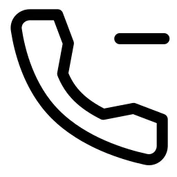 Phone Minus Icon
