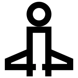 Yoga Pose Icon